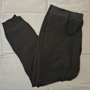 MANDALA Black Jogger Scrub Pants